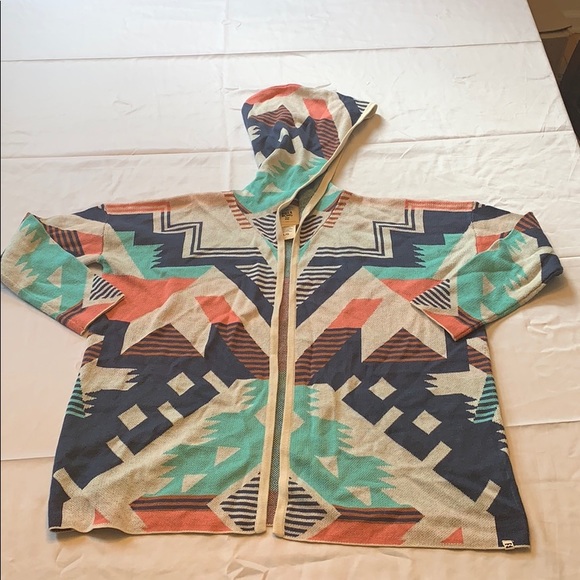 Billabong Tops - Billabong 3/4 sleeve hooded jacket